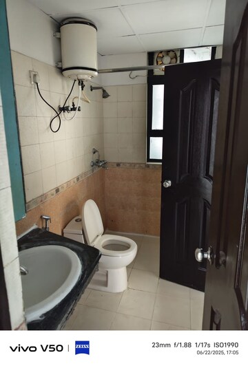 Bathroom in 3 BHK Apartment at Mapsko Krishna Apra Gardens, Vaibhav Khand – for Rent
