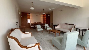 Living Room in 3 BHK Apartment at Mehrdad CHS, Cuffe Parade – for Rent