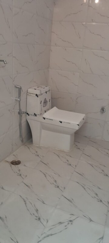 Bathroom in 3 BHK Apartment at Himgiri Apartments, Govindpuri – for Rent