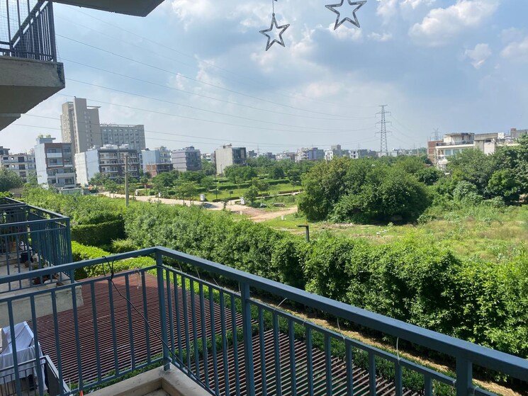 Balcony, puri-anand-villas-phase-ii 3 Bedroom 1895 Sq.Ft. Apartment In Sector 81 Faridabad 8866857