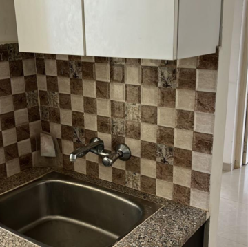 Kitchen in 2.5 BHK Apartment at Mahagun Mantra I, Vaidpura – for Rent