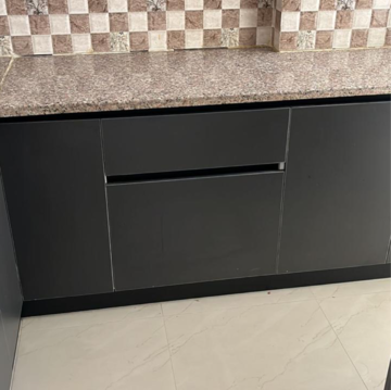 Kitchen in 2.5 BHK Apartment at Mahagun Mantra I, Vaidpura – for Rent