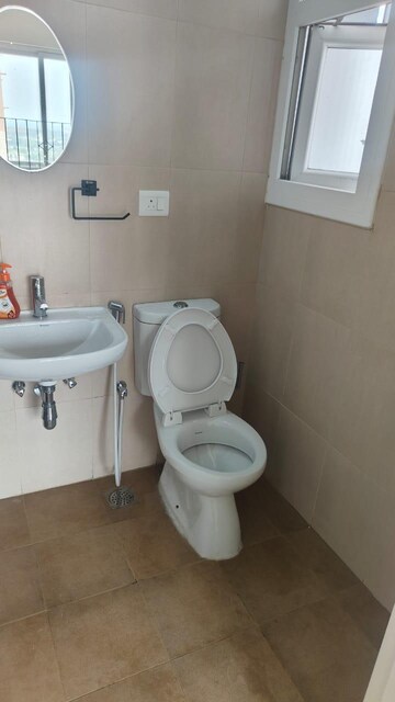Bathroom in 3 BHK Apartment at Brigade El Dorado, Bagaluru – for Rent