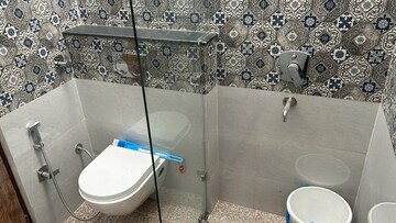 Bathroom in 1 RK Builder Floor at Mansa Devi – for Rent