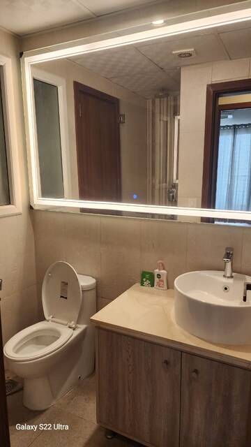Bathroom in 2 BHK Apartment at Central Park 3 Flower Valley, Sohna Sector 33 – for Rent