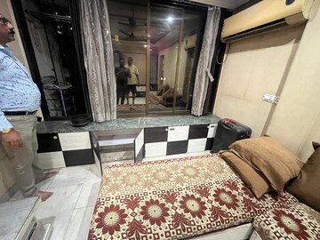 Bedroom in 1 BHK Apartment at Om Shraddha CHS, Kalwa – for Rent
