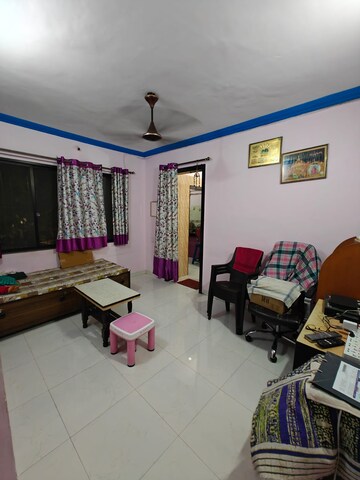 Living Room in 1 BHK Apartment at Raj Residency Kasarvadavali, Kasarvadavali – for Rent