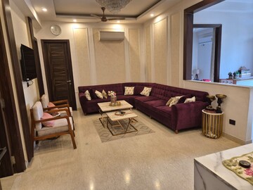 Living Room in 3 BHK Apartment at VG 48, Sector 67 – for Rent