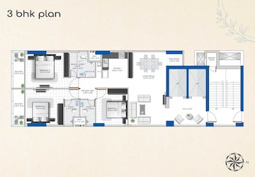 Floor Plan in 1 BHK Apartment at Matunga West – for Sale