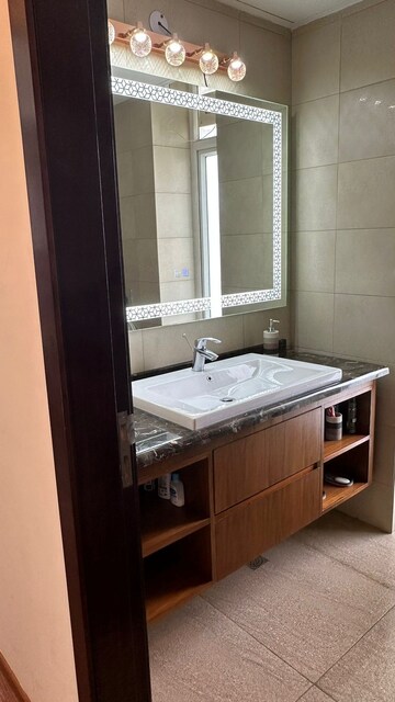 Bathroom in 3 BHK Apartment at Mahindra Luminare, Sector 59 – for Sale
