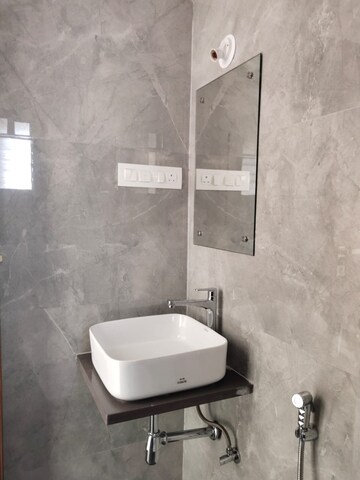 Bathroom in 3 BHK Apartment at Naman Habitat, Andheri West – for Rent