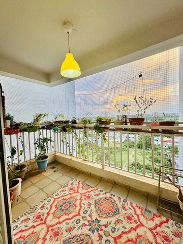 Balcony in 2 BHK Apartment at TG Epitome, Chikkanagamangala – for Rent