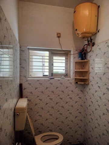 Bathroom in 1 RK Penthouse at Indiranagar – for Rent