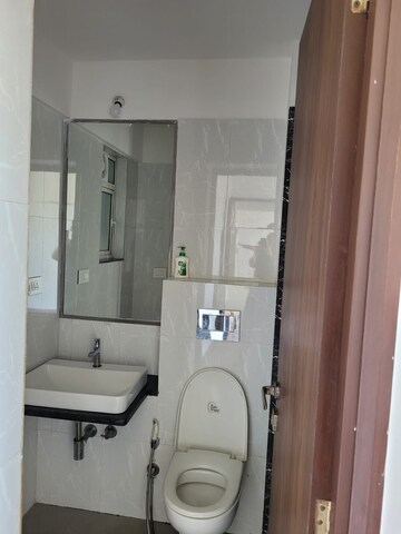 Bathroom in 2 BHK Apartment at Omkar Ananta, Goregaon East – for Rent