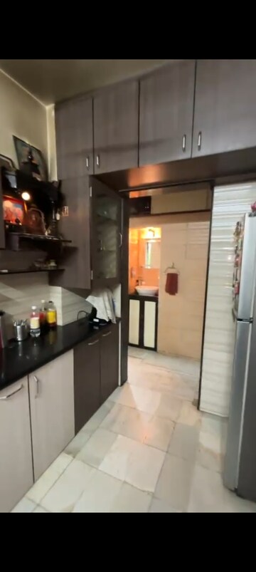 Kitchen in 2 BHK Apartment at Sahayog Complex, Manpada – for Rent