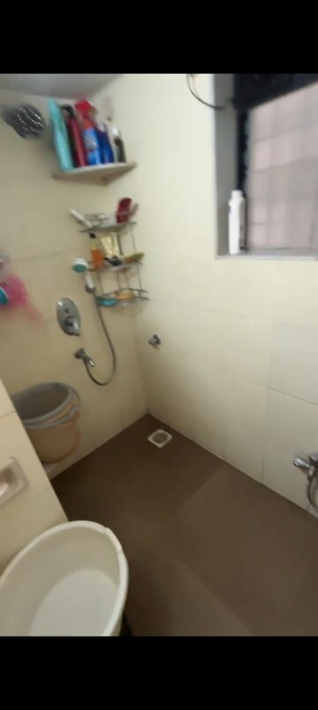 Bathroom in 2 BHK Apartment at Sahayog Complex, Manpada – for Rent