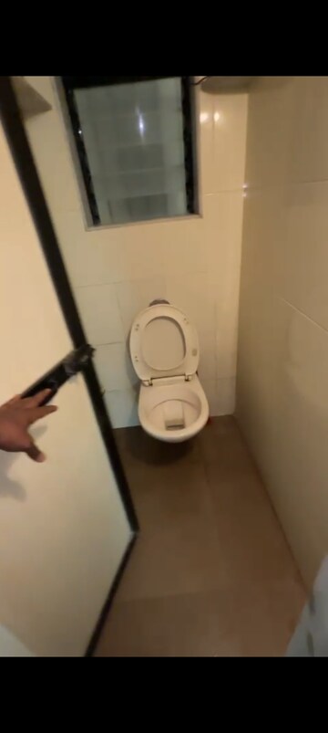 Bathroom in 2 BHK Apartment at Sahayog Complex, Manpada – for Rent