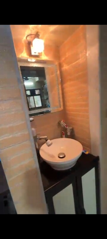 Bathroom in 2 BHK Apartment at Sahayog Complex, Manpada – for Rent