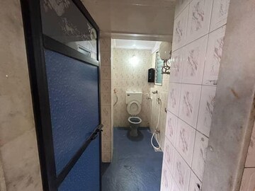 Bathroom in 1 BHK Apartment at Raj Shiv CHS, Dahisar East – for Sale