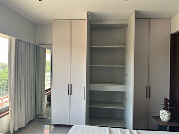 Building Lobby in 4 BHK Apartment at Strut Arcadia 77, Gota – for Sale