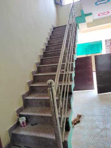 Staircase in 3.5 BHK Villa at Rai Enclave, Deva Road – for Sale