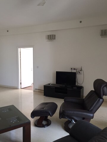 Living Room in 3.5 BHK Apartment at Emaar The Palm Drive-Palm Studios, Sector 66 – for Rent