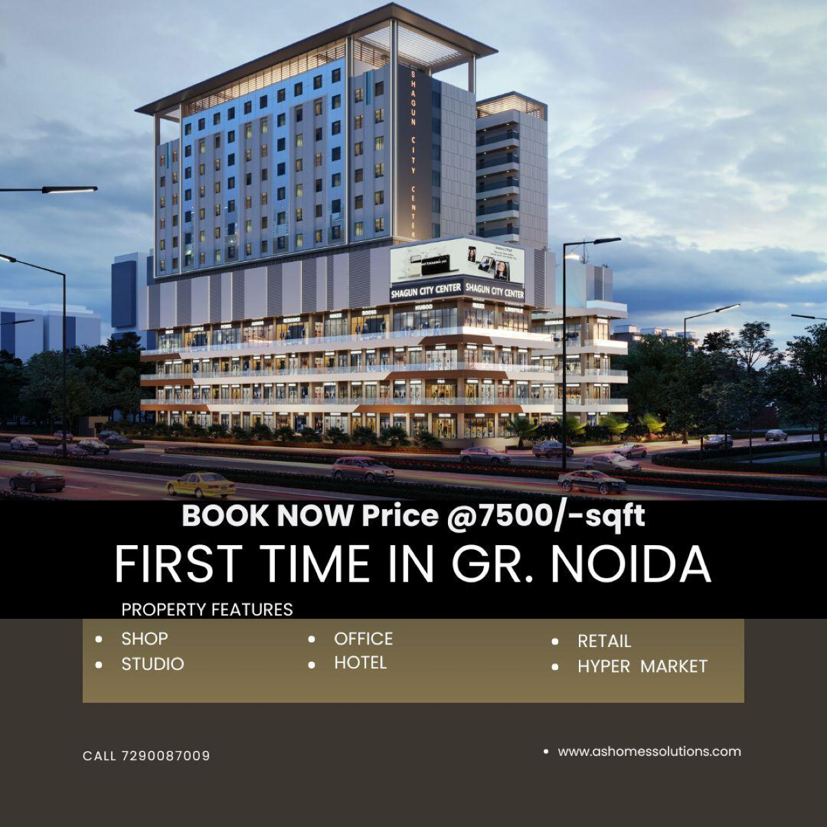 Retail Shop For Sale in Shagun City Center