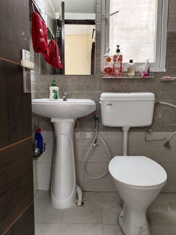 Bathroom in 2 BHK Apartment at Signature Global Orchard Avenue, Sector 93 – for Rent