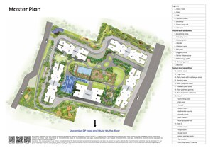 Master Plan in 2 BHK Apartment at Mahindra IvyLush, Kharadi – for Sale