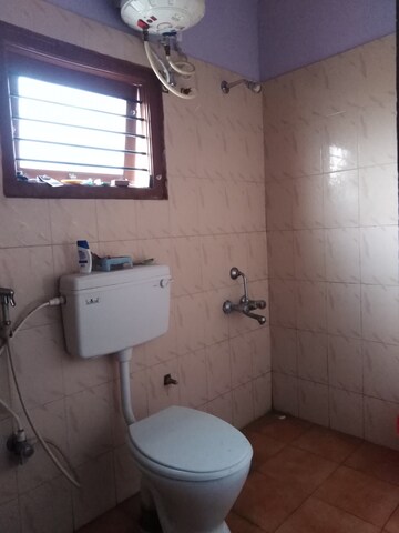 Bathroom in 1 RK Independent House at Rt Nagar – for Rent