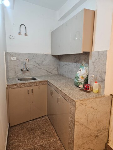 Bathroom in 1 BHK Builder Floor at Saket – for Rent