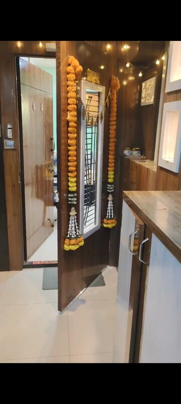 Kitchen in 1 BHK Apartment at Raunak Unnathi Woods Phase 7 A And B, Ghodbunder Road – for Rent