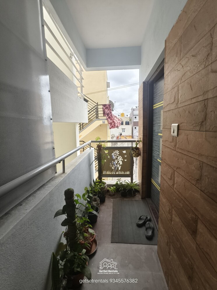 Balcony, iti layout 2 Bedroom 900 Sq.Ft. Builder Floor In Iti Layout Bangalore 8867790