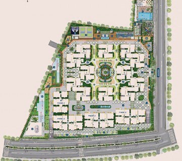 Master Plan in 3 BHK Apartment at SBR One Residence, Whitefield – for Sale