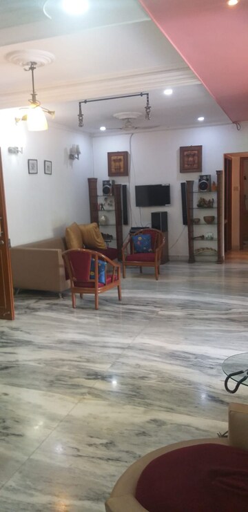 Living Room in 2.5 BHK Apartment at New Town Tower, New Town Action Area 1 – for Rent