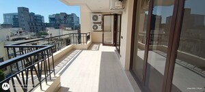 Balcony in 4 BHK Apartment at Eros Edenwood Towers, Lakkarpur – for Sale