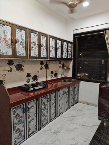 Kitchen in 1 BHK Apartment at Bhavani Shankar Road – for Rent
