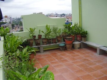 Balcony in 4 BHK Apartment at Sai Orchid Apartments, Kalyan Nagar – for Rent