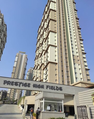 3 BHK Apartment – Exterior View View at Prestige High Fields, Gachibowli - for Rent