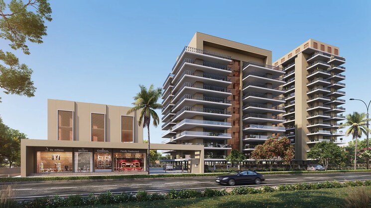 Exterior View, urban-the-zirk 3 Bedroom 1990 Sq.Ft. Apartment In Nabha Zirakpur 8867836