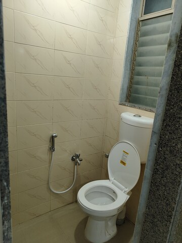 Bathroom in 1 BHK Apartment at Satellite Garden, Goregaon East – for Rent