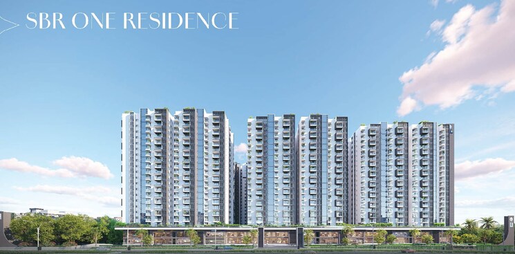 Exterior View, sbr-one-residence 2.5 Bedroom 1210 Sq.Ft. Apartment In Whitefield Bangalore 8867868
