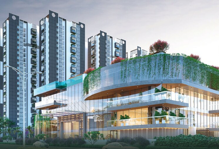 Exterior View, sbr-one-residence 2.5 Bedroom 1180 Sq.Ft. Apartment In Whitefield Bangalore 8867889