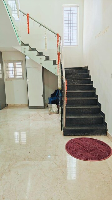 Staircase in 4 BHK Apartment at Myhna Meadows, Varthur – for Rent