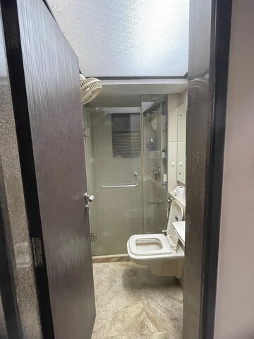Bathroom in 2 BHK Apartment at Runwal Garden City, Balkum Pada – for Rent