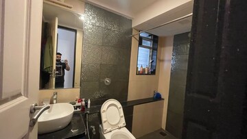 Attached Bathroom in 2 BHK Apartment at Goyal Lakshchandi Heights, Goregaon East – for Rent