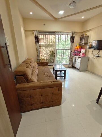 Living Room in 2 BHK Apartment at Goyal Lakshchandi Heights, Goregaon East – for Rent