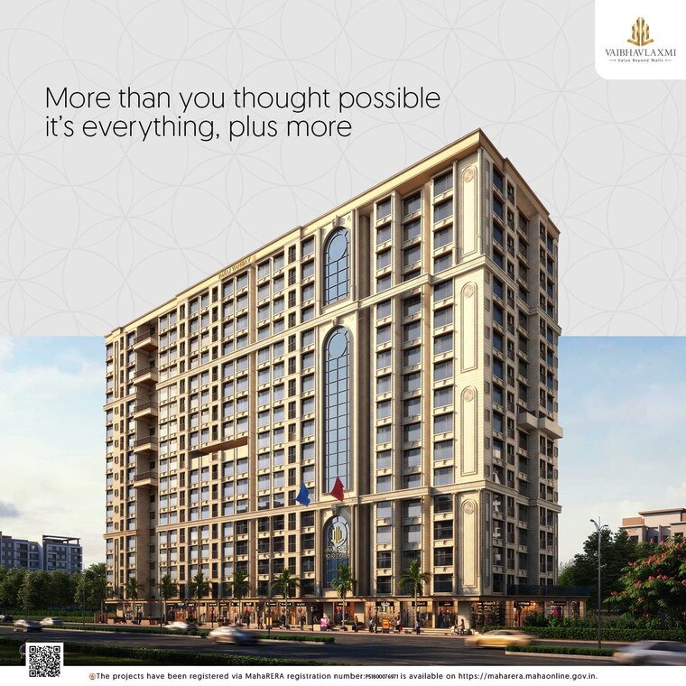 Exterior View, vaibhav-queens-park 2 Bedroom 641 Sq.Ft. Apartment In Chembur Mumbai 8868128