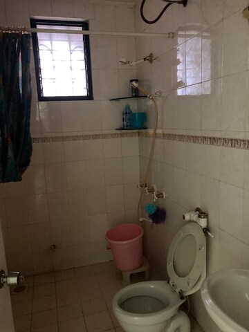Bathroom in 3 BHK Penthouse at Ramesh Hermes Vishal, Koregaon Park – for Rent