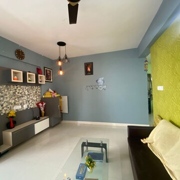 Living Room in 3 BHK Apartment at ADIs North Lake, Kogilu – for Sale
